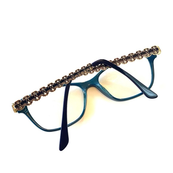 Christian Lacroix navy blue eyeglasses frames - Picture 4 of 5